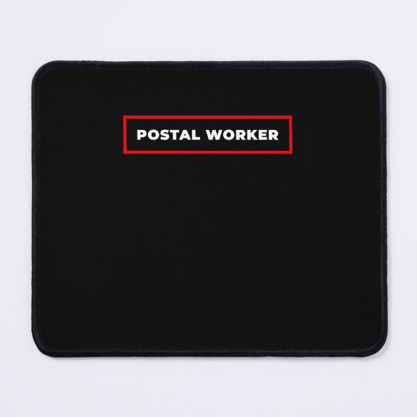 Item preview, Postal Worker red frame designed and sold by SVPOD.