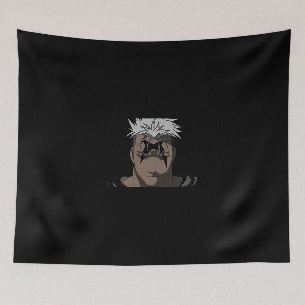 Item preview, Cicatriz de Fullmetal Alchemist Pegatina designed and sold by mlqeva.