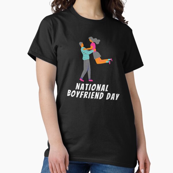 Item preview, National Boyfriend Day designed and sold by superbtshirts.
