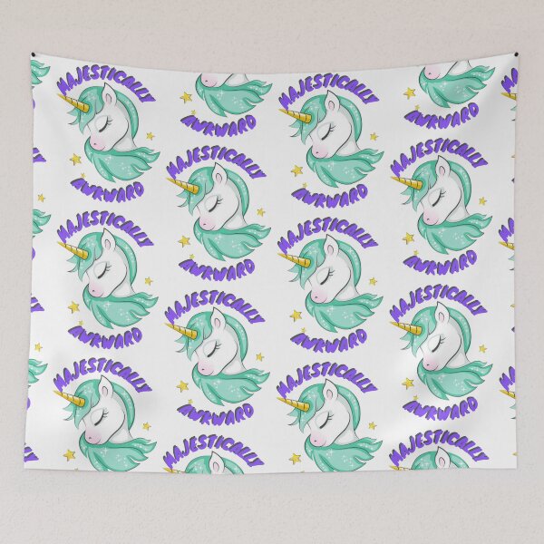 Item preview, Majestically Awkward Unicorn designed and sold by VirtualFaries.