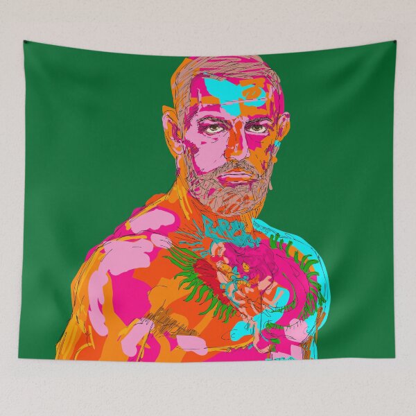 Item preview, Conor McGregor abstract painting designed and sold by KennyLucky.