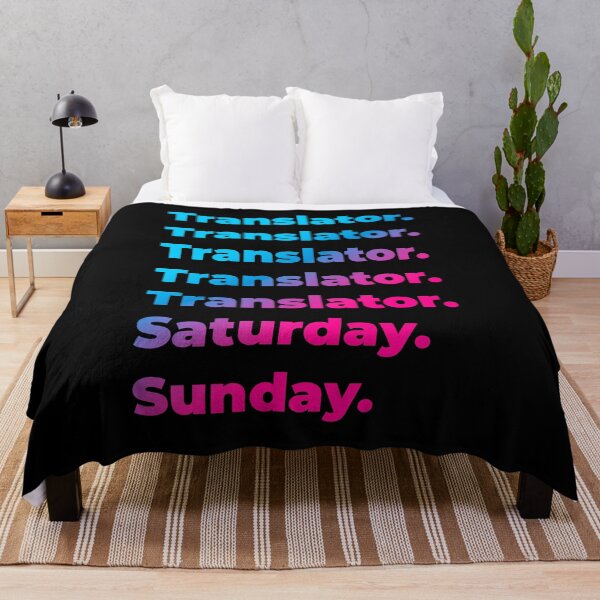 Item preview, Translator. Saturday. Sunday. designed and sold by SVPOD.