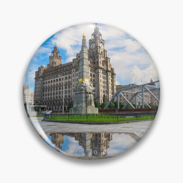 Item preview, Liverpool Liver Building  designed and sold by Alisonchambers2.