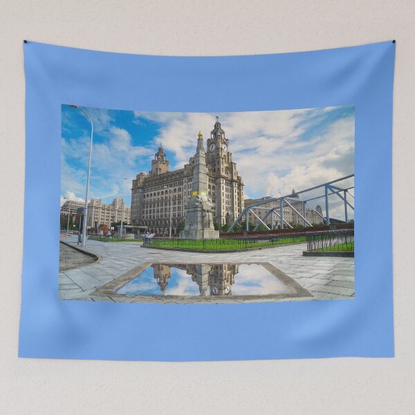 Item preview, Liverpool Liver Building  designed and sold by Alisonchambers2.
