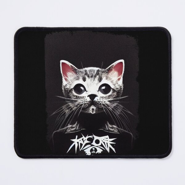 Item preview, Goth kitty designed and sold by Firebadbobb.