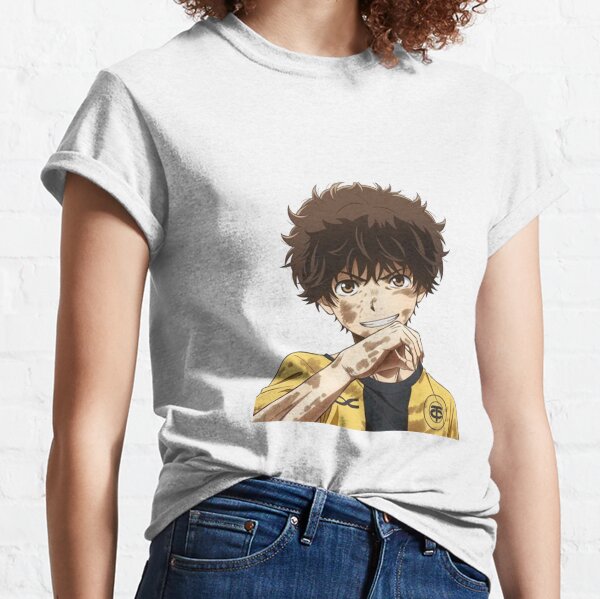 ao ashi anime, shirt Sticker for Sale by zizo37