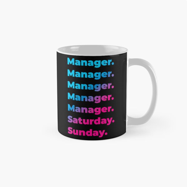 Artikelvorschau, Manager. Samstag. Sonntag. entworfen und verkauft von SVPOD.