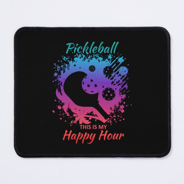Item preview, This is my Happy Hour Pickleball - Funny Pickleball Quote designed and sold by WisdomInspired.