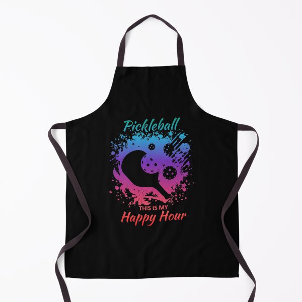 Item preview, This is my Happy Hour Pickleball - Funny Pickleball Quote designed and sold by WisdomInspired.
