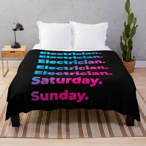 Item preview, Electrician. Saturday. Sunday. designed and sold by SVPOD.