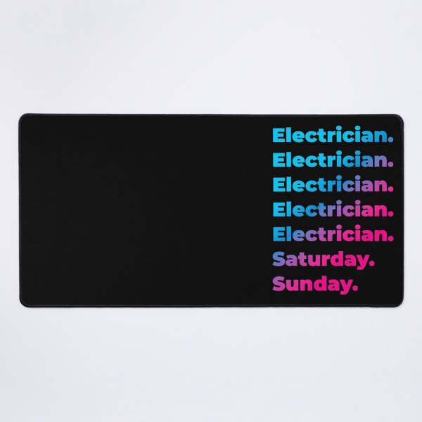 Item preview, Electrician. Saturday. Sunday. designed and sold by SVPOD.