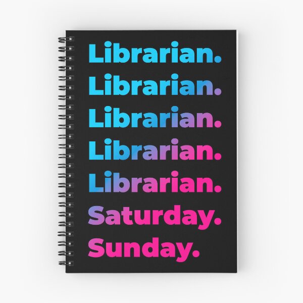Item preview, Librarian. Saturday. Sunday. designed and sold by SVPOD.