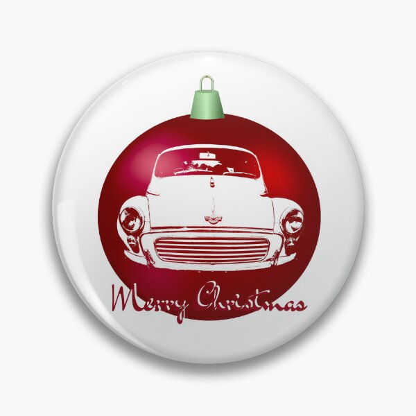 Item preview, Morris Minor British classic car block Christmas ball special edition  designed and sold by soitwouldseem.