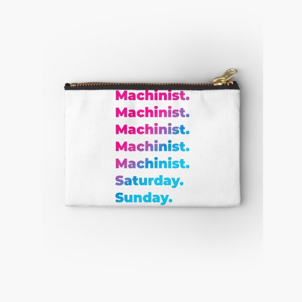 Item preview, Machinist work week designed and sold by SVPOD.