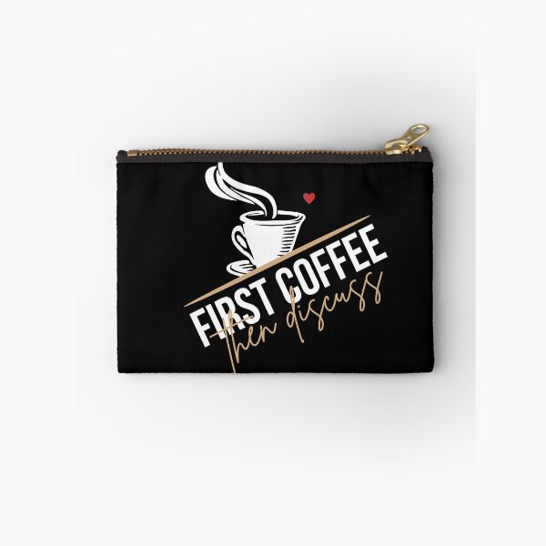 Item preview, First Coffee Then Discuss designed and sold by Shirtinho Store.