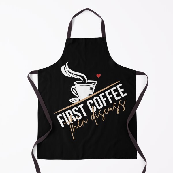Item preview, First Coffee Then Discuss designed and sold by Shirtinho Store.