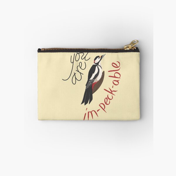 Item preview, You Are Im-peck-able Woodpecker Bird designed and sold by Jo Brookes Illustration.