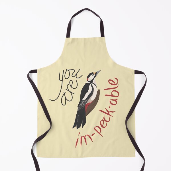 Item preview, You Are Im-peck-able Woodpecker Bird designed and sold by Jo Brookes Illustration.