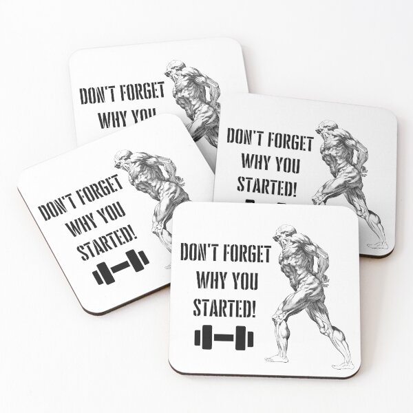 Item preview, Fitness Lifestyle - Don't Forget Why You Started designed and sold by mankindvm.