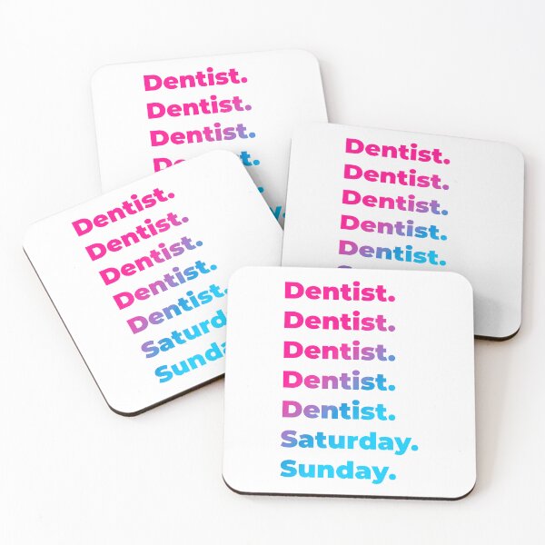 Item preview, Dentist work week designed and sold by SVPOD.