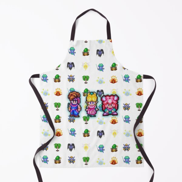 Item preview, Secret Of Mana Magic Sprites pattern with Characters designed and sold by SillyFun.