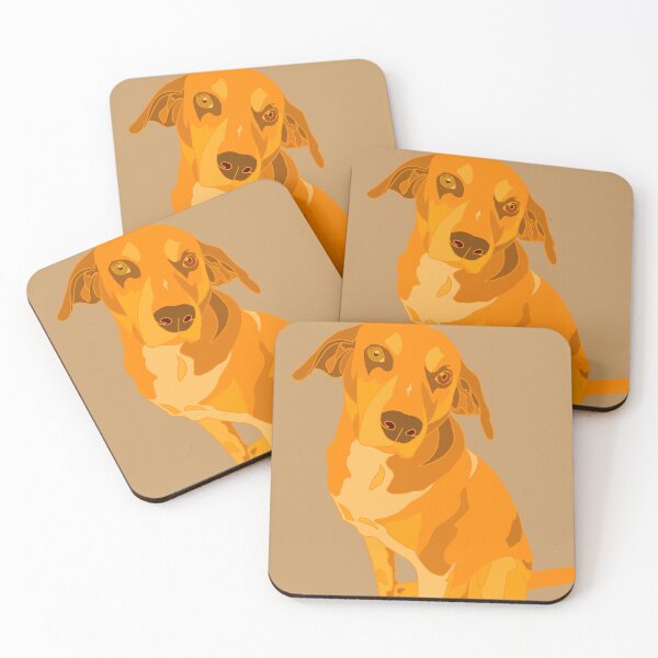 Item preview, Heterochromia Yellow Labrador Dog designed and sold by corvideity.
