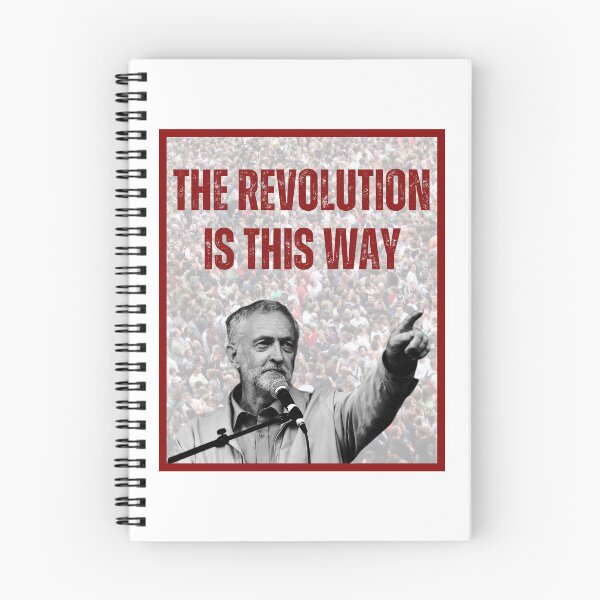 Item preview, The Revolution Is This Way - Jeremy Corbyn designed and sold by Palestinian Commie.