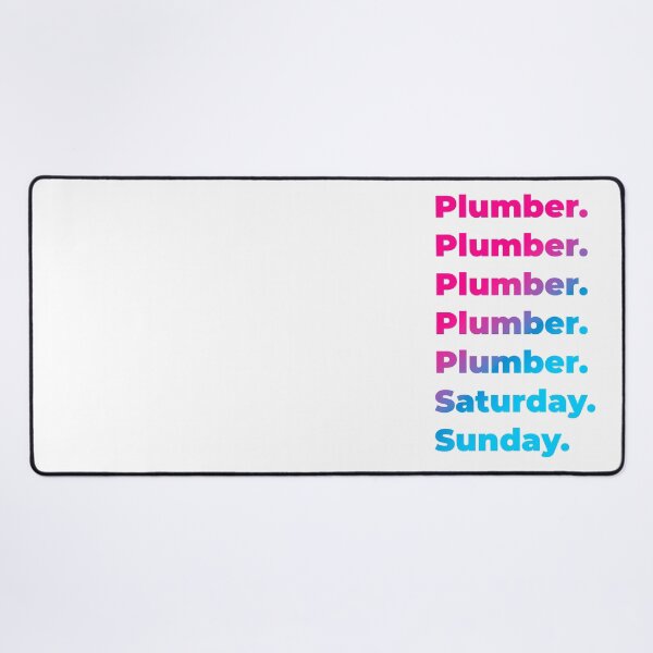 Item preview, Plumber work week designed and sold by SVPOD.