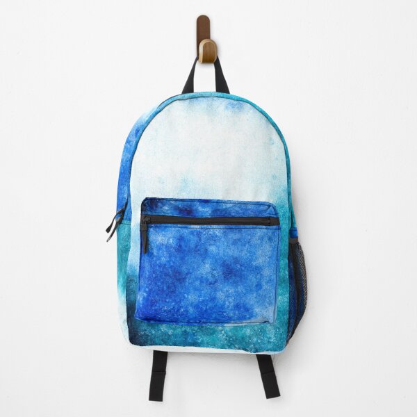 Item preview, Blue lake watercolor abstract designed and sold by Blessed little Crafts.