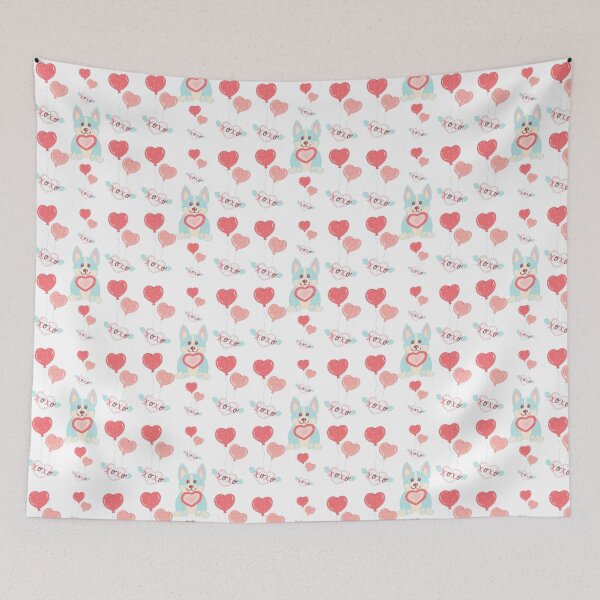 Item preview, dog XOXO designed and sold by MYWMC.