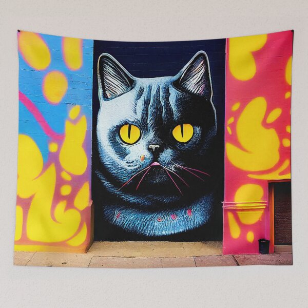 Item preview, Grafitti cat designed and sold by Catator.