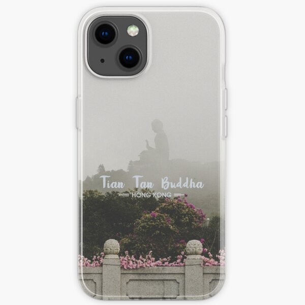 Tian Tan Buddha (Gran Buda) - Hong Kong Funda blanda para iPhone