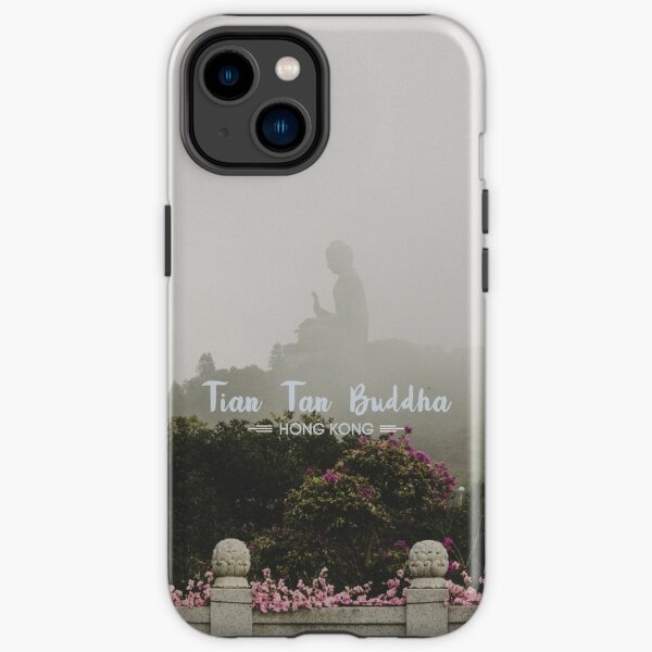 Tian Tan Buddha (Gran Buda) - Hong Kong Funda resistente para iPhone