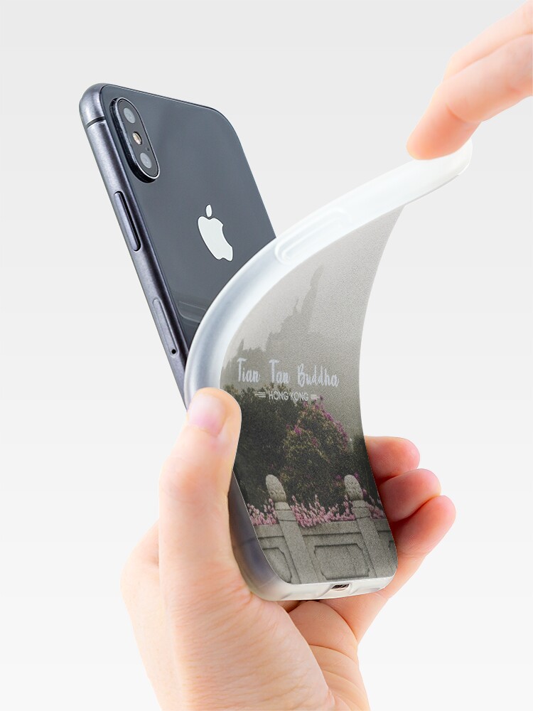 Alternate view of Tian Tan Buddha (Big Buddha) - Hong Kong iPhone Case & Cover