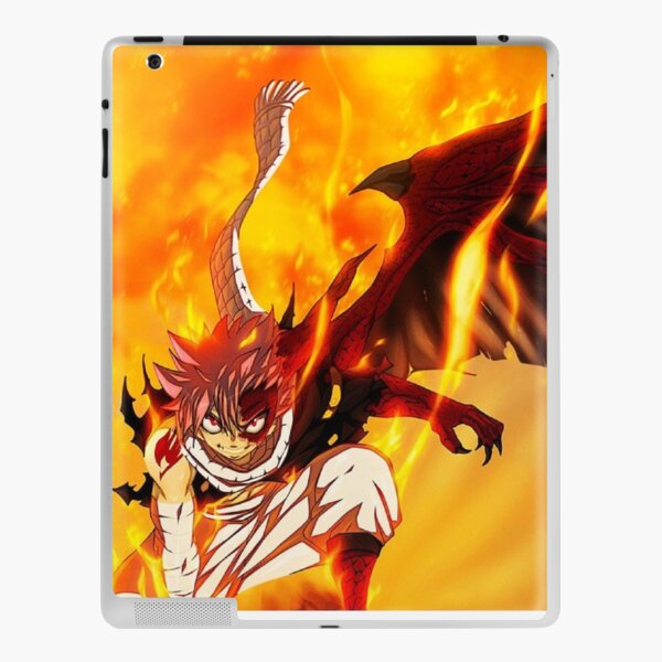 Fairy Tail Natsu Dragneel Fire Half Dragon Sticker for Sale by DaturaSnake