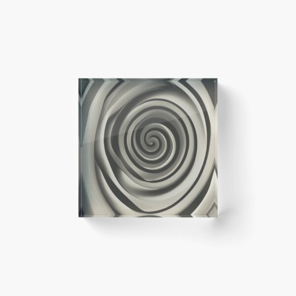 Item preview, Spiral Rhythms Art Black and White Ink Art designed and sold by iASunshine.