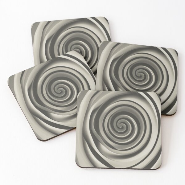 Item preview, Spiral Rhythms Art Black and White Ink Art designed and sold by iASunshine.