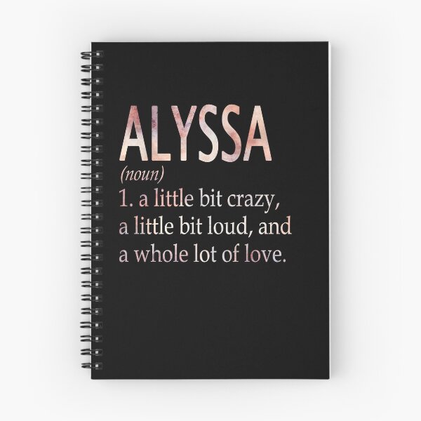 Item preview, Alyssa Girl Name Definition designed and sold by Alexmdast.