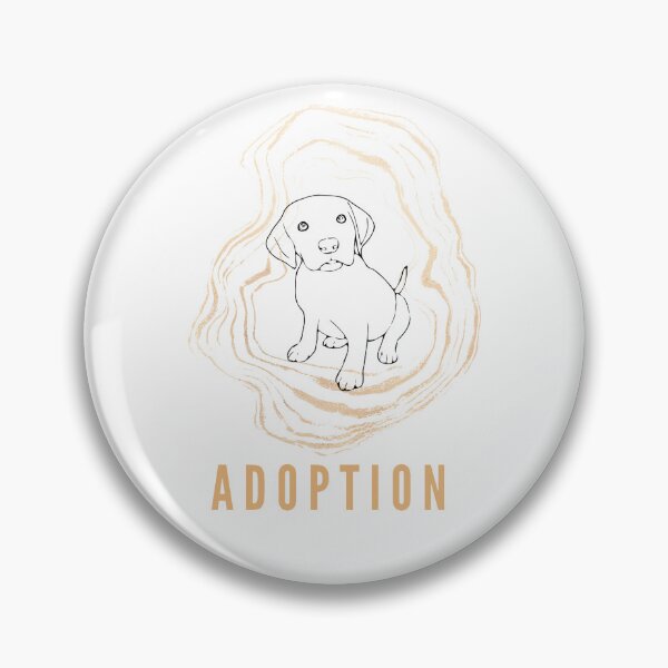 Item preview, Dog adoption print designed and sold by HelloTARA.
