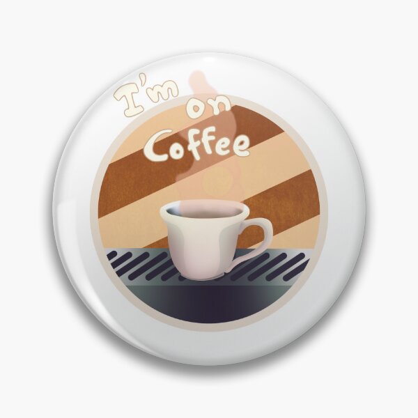 Item preview, I'm on Coffee sticker (Mocca) designed and sold by Carajillo.
