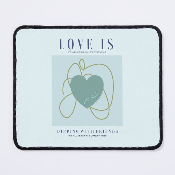 Item preview, Love is Dipping with Friends. For open water wild swimming. Caroline Laursen original designed and sold by Caroline Laursen.