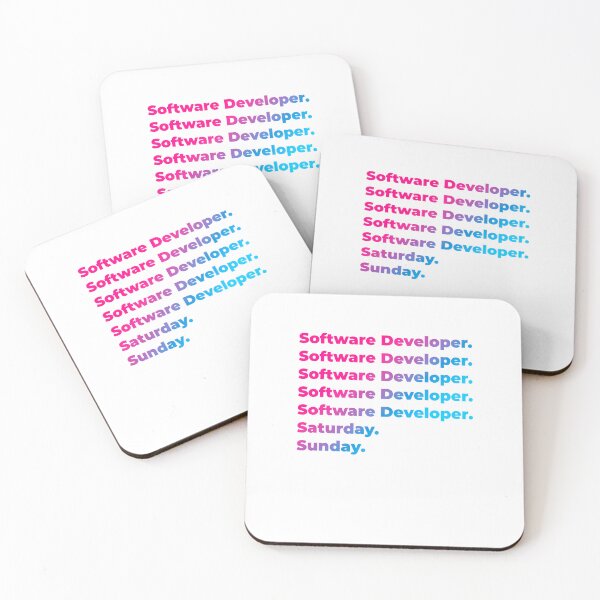 Item preview, Software Developer work week designed and sold by SVPOD.