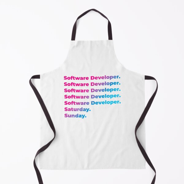 Item preview, Software Developer work week designed and sold by SVPOD.