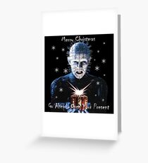 Hellraiser Christmas Greeting Card
