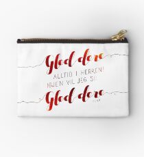 Gled dere alltid i Herren Zipper Pouch