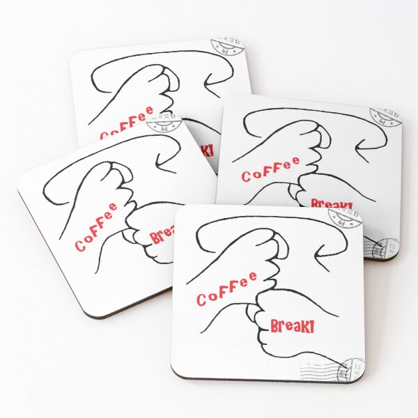 Item preview, ASL Coffee Break designed and sold by EloiseArt.