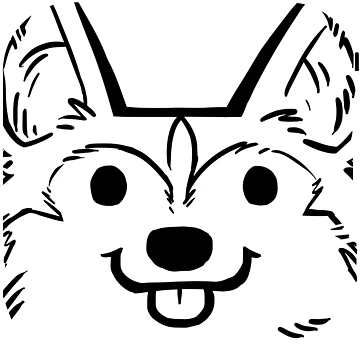 Artwork thumbnail, Husky face by RICK00