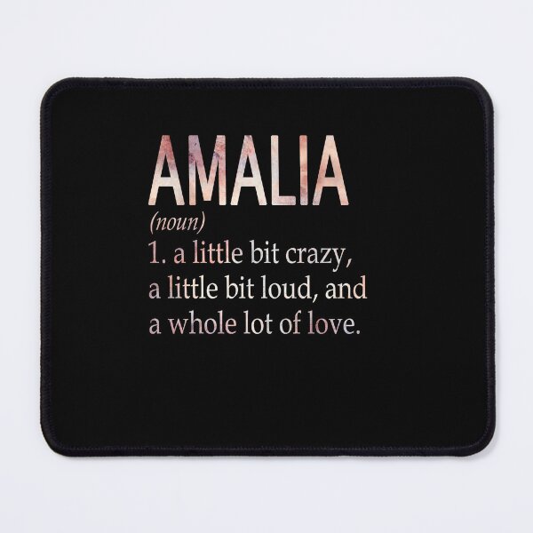 Item preview, Amalia Girl Name Definition designed and sold by Alexmdast.