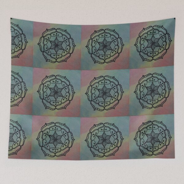 Item preview, GRATITUDE STARTS WITHIN MANDALA ~ SACRED GEOMETRY FOR THE SOUL~ CHAKRA COLORS designed and sold by Ann Chatfield.