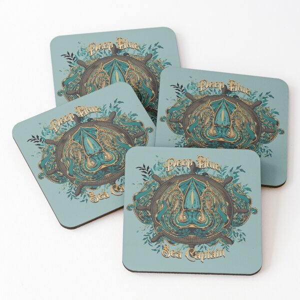 Item preview, Deep Blue Sea Captain designed and sold by bizbostudio.